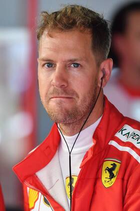 Sebastian VETTEL GER Scuderia Ferrari Action single image single image Portrait Portrait Portrait Training Formula 1 GP of GermanyGermany Hockenheimring season 2018 on 20 07 2018