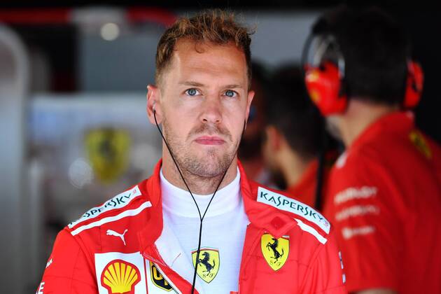 Sebastian VETTEL GER Scuderia Ferrari Action single image single image Portrait Portrait Portrait Training Formula 1 GP of GermanyGermany Hockenheimring season 2018 on 20 07 2018