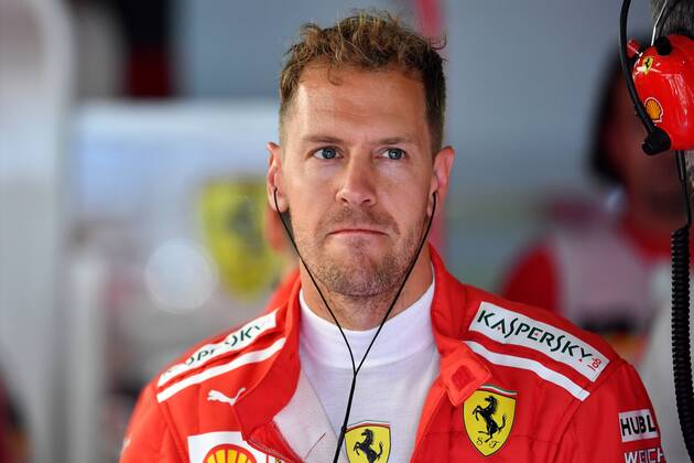 Sebastian VETTEL GER Scuderia Ferrari Action single image single image Portrait Portrait Portrait Training Formula 1 GP of GermanyGermany Hockenheimring season 2018 on 20 07 2018