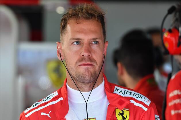 Sebastian VETTEL GER Scuderia Ferrari Action single image single image Portrait Portrait Portrait Training Formula 1 GP of GermanyGermany Hockenheimring season 2018 on 20 07 2018