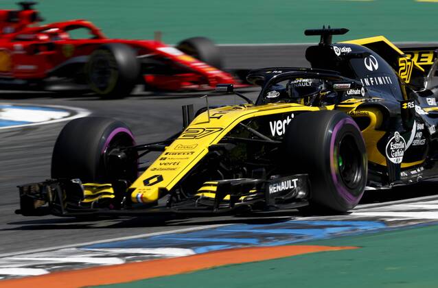 Motorsports: FIA Formula One World Championship WM Weltmeisterschaft 2018, Grand Prix of Germany, 27 Nico Hulkenberg (GER, Renault Formula One Team), Hockenheim Germany