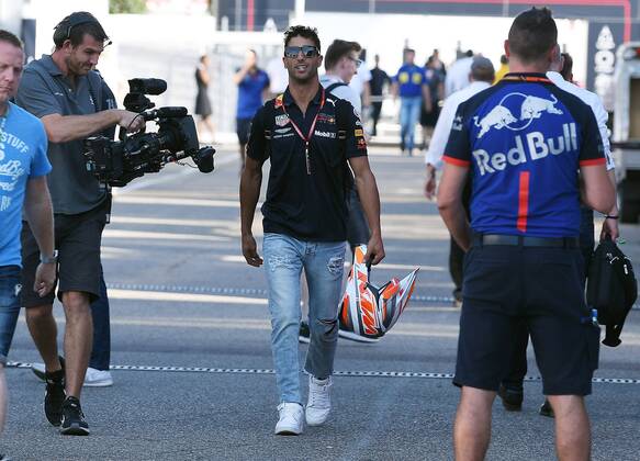 20 07 2018 xpsx Formula 1 Grand Prix of Germany Grand Prix of Germany 1 Free practice 2018 emspor v l Daniel Ricciardo Red Bull Tag Heuer Hockenheim