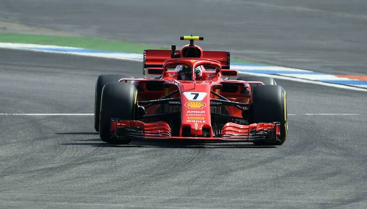 20 07 2018 xpsx Formula 1 Grand Prix of Germany Grand Prix of Germany 1 Free practice 2018 emspor v l Kimi Raikkonen Ferrari Scuderia Ferrari Hockenheim