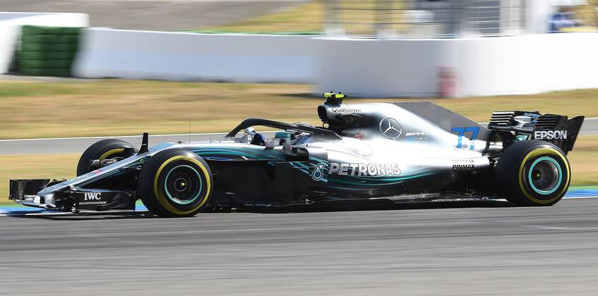 20 07 2018 xpsx Formula 1 Grand Prix of Germany Grand Prix of Germany 1 Free practice 2018 emspor v l Valtteri Bottas Mercedes AMG Hockenheim