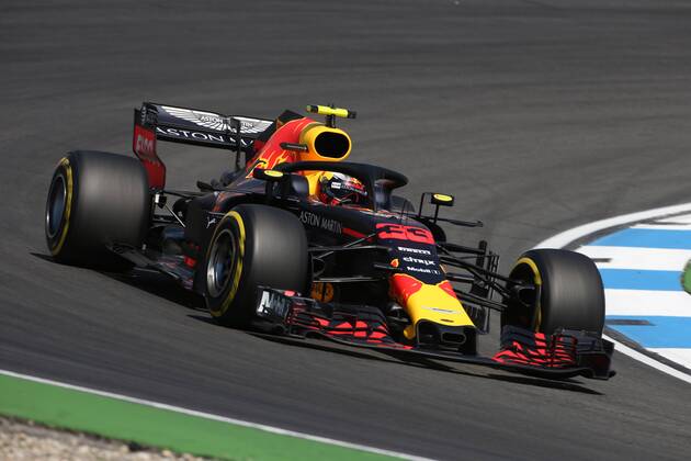 Photo4 LaPresse 20 07 2018 Hockenheimring, Germany Grand Prix Formula One Germany 2018 In the pic:Max Verstappen (NED) Red Bull Racing RB14  Copyright: xPhoto4 LaPressex