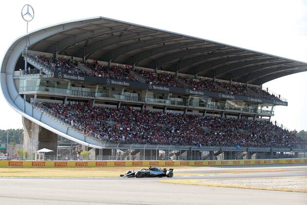 Photo4 LaPresse 20 07 2018 Hockenheimring, Germany Grand Prix Formula One Germany 2018 In the pic:Lewis Hamilton (GBR) Mercedes AMG F1 W09  Copyright: xPhoto4 LaPressex