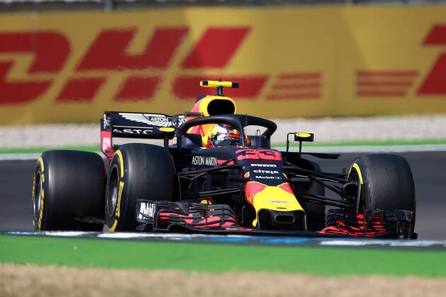Photo4 LaPresse 20 07 2018 Hockenheimring, Germany Grand Prix Formula One Germany 2018 In the pic: Max Verstappen (NED) Red Bull Racing RB14 Copyright: xPhoto4 LaPressex