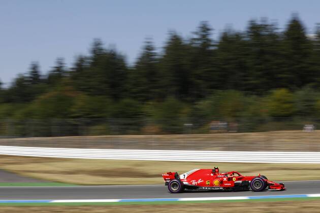 Motorsports: FIA Formula One World Championship WM Weltmeisterschaft 2018, Grand Prix of Germany, 7 Kimi Raikkonen (FIN, Scuderia Ferrari), Hockenheim Germany