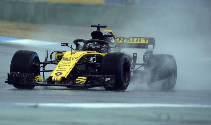 21 07 2018 xpsx Formula 1 FIA Grand Prix of Germany 3 Free practice 2018 emspor v l Nico Hulkenberg Renault Hockenheim