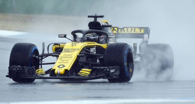 21 07 2018 xpsx Formula 1 FIA Grand Prix of Germany 3 Free practice 2018 emspor v l Nico Hulkenberg Renault Hockenheim