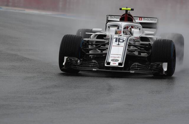 21 07 2018 xpsx Formula 1 FIA Grand Prix of Germany 3 Free practice 2018 emspor v l Charles Leclerc Sauber Ferrari Hockenheim
