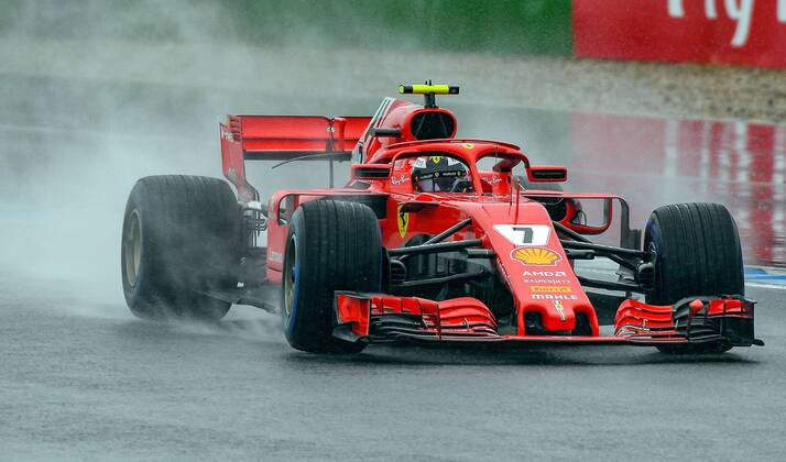 21 07 2018 xpsx Formula 1 FIA Grand Prix of Germany 3 Free practice 2018 emspor v l Kimi Raikkonen Ferrari Scuderia Ferrari Hockenheim