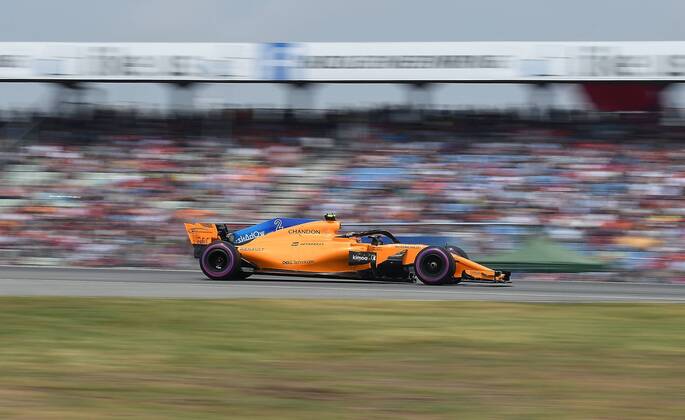 21 07 2018 xpsx Formula 1 Grand Prix of Germany Grand Prix of Germany Qualifying 2018 emspor v l Stoffel Vandoorne McLaren Renault Hockenheim