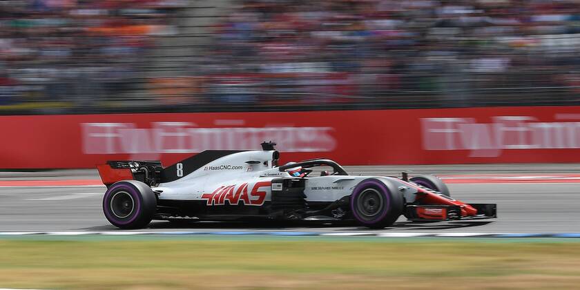 21 07 2018 xpsx Formula 1 Grand Prix of Germany Grand Prix of Germany Qualifying 2018 emspor v l Romain Grosjean Haas F1 Team Ferrari Hockenheim