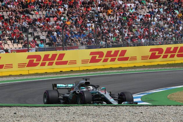 Photo4 LaPresse 21 07 2018 Hockenheimring, Germany Grand Prix Formula One Germany 2018 In the pic: Lewis Hamilton (GBR) Mercedes AMG F1 W09 Copyright: xPhoto4 LaPressex