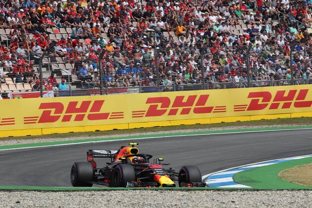 Photo4 LaPresse 21 07 2018 Hockenheimring, Germany Grand Prix Formula One Germany 2018 In the pic: Max Verstappen (NED) Red Bull Racing RB14 Copyright: xPhoto4 LaPressex