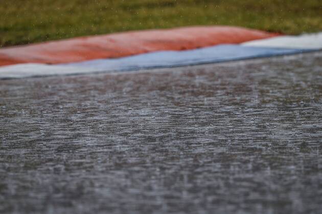 Motorsports: FIA Formula One World Championship WM Weltmeisterschaft 2018, Grand Prix of Germany, Rain on track Hockenheim Germany
