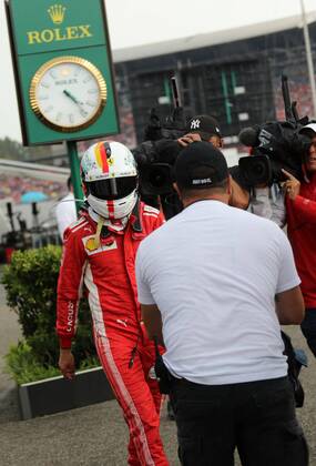 Sebastian Vettel Scuderia Ferrari Formula 1 GP Germany at Hockenheim 22 07 2018 Photo mspb Thomas Melzer Failure Sebastian Vettel Formula 1 GP Germany 2018
