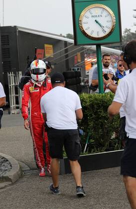 Sebastian Vettel Scuderia Ferrari Formula 1 GP Germany at Hockenheim 22 07 2018 Photo mspb Thomas Melzer Failure Sebastian Vettel Formula 1 GP Germany 2018