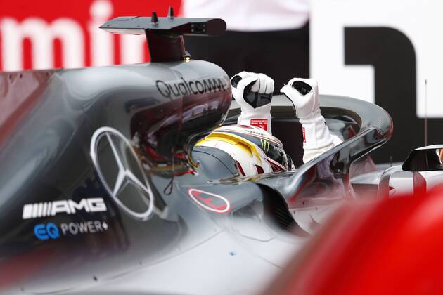 Motorsports: FIA Formula One World Championship WM Weltmeisterschaft 2018, Grand Prix of Germany, 44 Lewis Hamilton (GBR, Mercedes AMG Petronas Motorsport), Hockenheim Germany