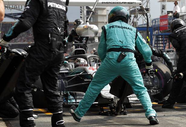 Motorsports: FIA Formula One World Championship WM Weltmeisterschaft 2018, Grand Prix of Germany, 44 Lewis Hamilton (GBR, Mercedes AMG Petronas Motorsport), Hockenheim Germany
