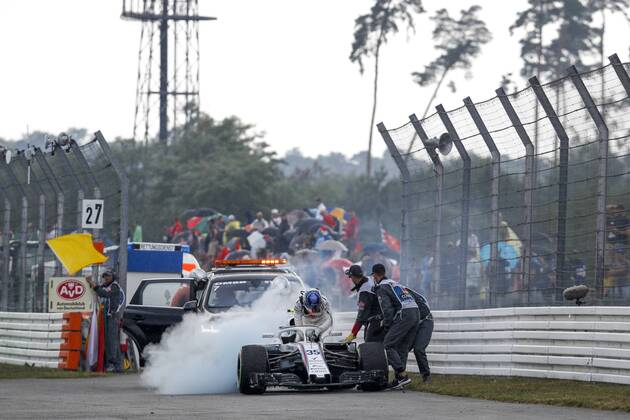 Motorsports: FIA Formula One World Championship WM Weltmeisterschaft 2018, Grand Prix of Germany, 35 Sergey Sirotkin (RUS, Williams Martini Racing), Hockenheim Germany