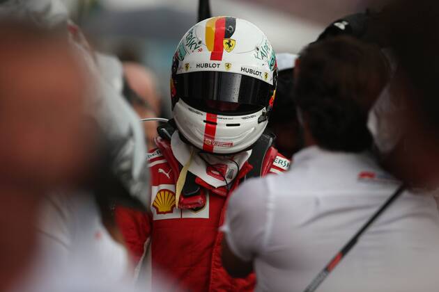 Photo4 LaPresse 22 07 2018 Hockenheimring, Germany Grand Prix Formula One Germany 2018 In the pic: Sebastian Vettel (GER) Scuderia Ferrari SF71H  Copyright: xPhoto4 LaPressex