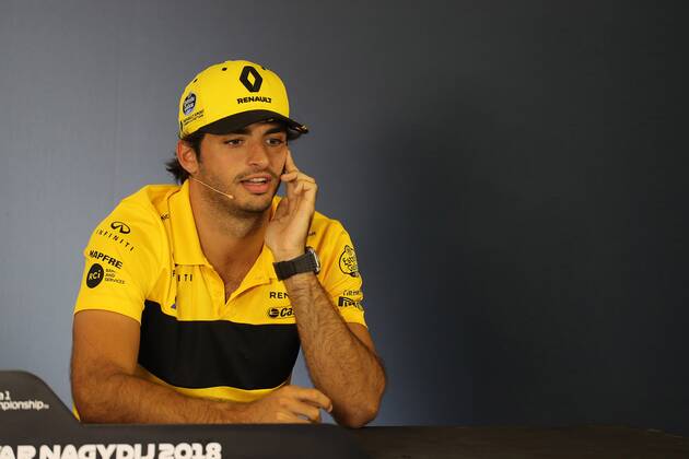 Photo4 LaPresse 26 07 2018 Budapest, Hungary Grand Prix Formula One Hungary 2018 In the pic: Carlos Sainz Jr (ESP) Renault Sport F1 Team RS18  Copyright: xPhoto4 LaPressex