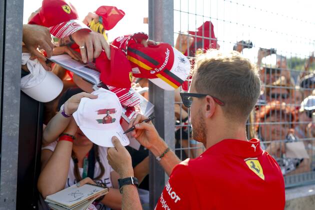 Motorsports: FIA Formula One World Championship WM Weltmeisterschaft 2018, Grand Prix of Hungary, 5 Sebastian Vettel (GER, Scuderia Ferrari), Budapest Hungary
