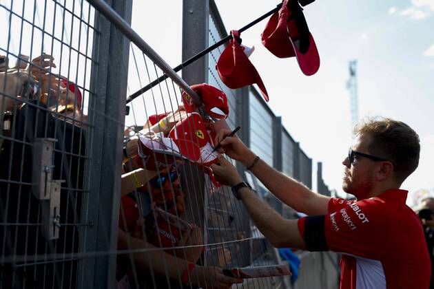 Motorsports: FIA Formula One World Championship WM Weltmeisterschaft 2018, Grand Prix of Hungary, 5 Sebastian Vettel (GER, Scuderia Ferrari), Budapest Hungary