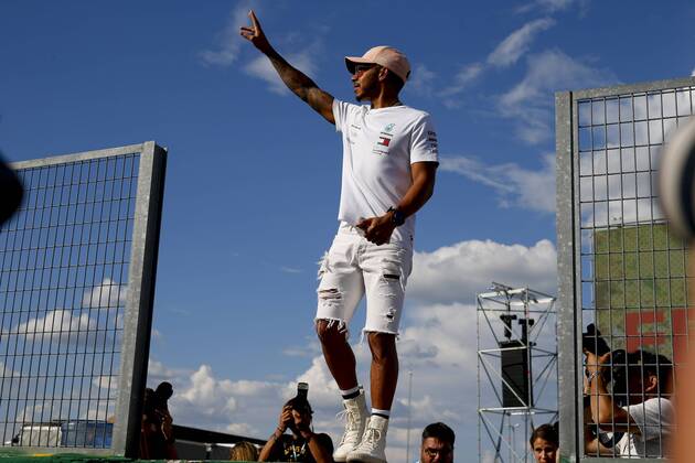 Motorsports: FIA Formula One World Championship WM Weltmeisterschaft 2018, Grand Prix of Hungary, 44 Lewis Hamilton (GBR, Mercedes AMG Petronas Motorsport), Budapest Hungary