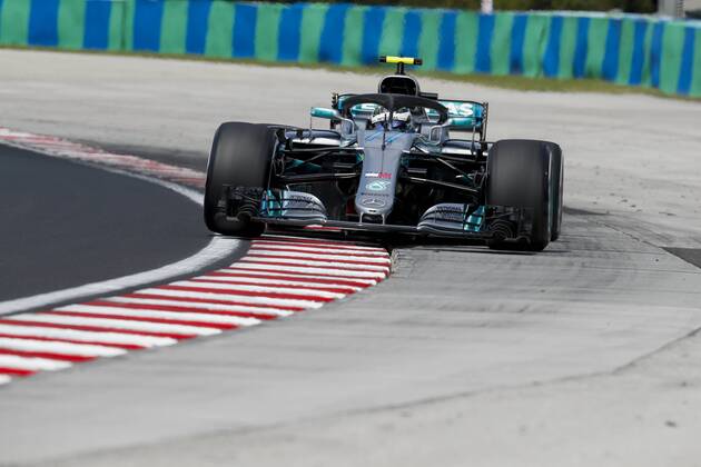 Motorsports: FIA Formula One World Championship WM Weltmeisterschaft 2018, Grand Prix of Hungary, 77 Valtteri Bottas (FIN, Mercedes AMG Petronas Motorsport), Budapest Hungary