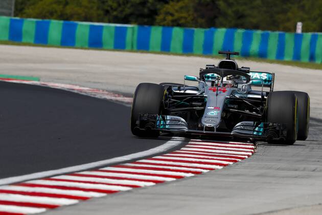 Motorsports: FIA Formula One World Championship WM Weltmeisterschaft 2018, Grand Prix of Hungary, 44 Lewis Hamilton (GBR, Mercedes AMG Petronas Motorsport), Budapest Hungary