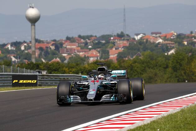 Motorsports: FIA Formula One World Championship WM Weltmeisterschaft 2018, Grand Prix of Hungary, 44 Lewis Hamilton (GBR, Mercedes AMG Petronas Motorsport), Budapest Hungary