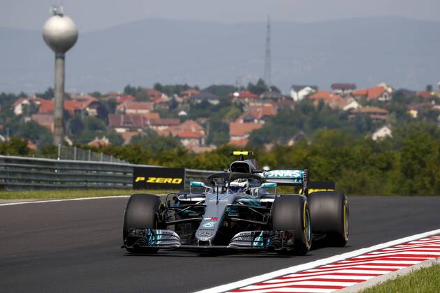 Motorsports: FIA Formula One World Championship WM Weltmeisterschaft 2018, Grand Prix of Hungary, 77 Valtteri Bottas (FIN, Mercedes AMG Petronas Motorsport), Budapest Hungary