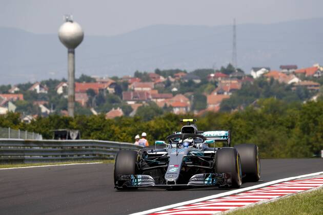 Motorsports: FIA Formula One World Championship WM Weltmeisterschaft 2018, Grand Prix of Hungary, 77 Valtteri Bottas (FIN, Mercedes AMG Petronas Motorsport), Budapest Hungary