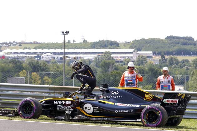Motorsports: FIA Formula One World Championship WM Weltmeisterschaft 2018, Grand Prix of Hungary, 27 Nico Hulkenberg (GER, Renault Formula One Team), Budapest Hungary