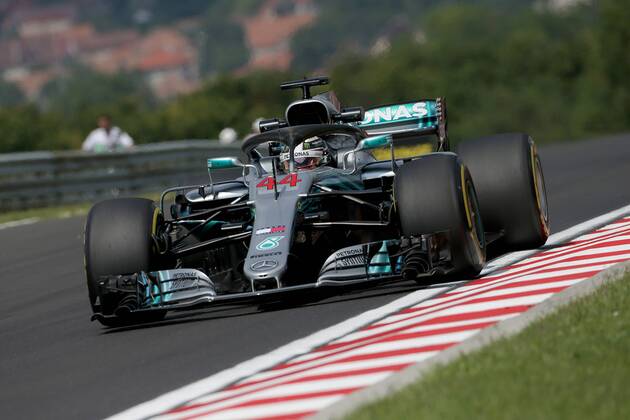 Photo4 LaPresse 27 07 2018 Budapest, Hungary Grand Prix Formula One Hungary 2018 In the pic: Lewis Hamilton (GBR) Mercedes AMG F1 W09  Copyright: xPhoto4 LaPressex