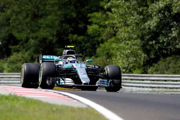 Photo4 LaPresse 27 07 2018 Budapest, Hungary Grand Prix Formula One Hungary 2018 In the pic: Valtteri Bottas (FIN) Mercedes AMG F1 W09  Copyright: xPhoto4 LaPressex
