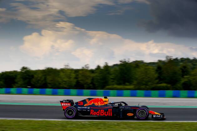 Motorsports: FIA Formula One World Championship WM Weltmeisterschaft 2018, Grand Prix of Hungary, 3 Daniel Ricciardo (AUS, Aston Martin Red Bull Racing), Budapest Hungary
