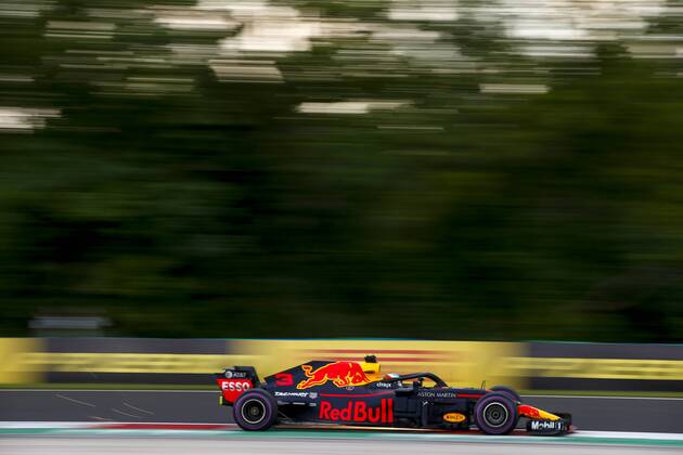 Motorsports: FIA Formula One World Championship WM Weltmeisterschaft 2018, Grand Prix of Hungary, 3 Daniel Ricciardo (AUS, Aston Martin Red Bull Racing), Budapest Hungary