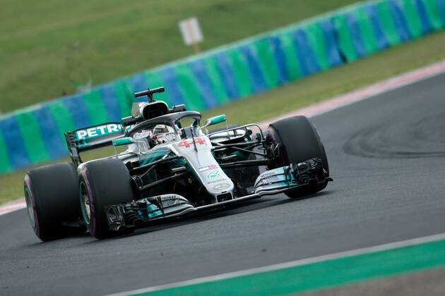 FORMULA 1 - Hungarian GP BUDAPEST,HUNGARY,27.JUL.18 - MOTORSPORTS, FORMULA 1 - Grand Prix of Hungary, Hungaroring, free practice. Image shows Lewis Hamilton (GBR Mercedes GP). GEPAxpictures xFritzxMueller