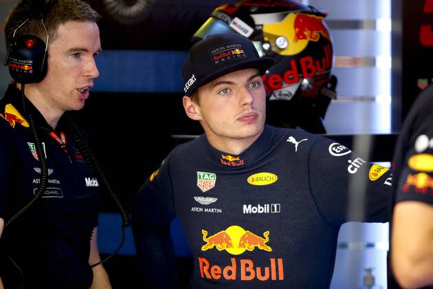 Motorsports: FIA Formula One World Championship WM Weltmeisterschaft 2018, Grand Prix of Hungary, 33 Max Verstappen (NLD, Aston Martin Red Bull Racing), Budapest Hungary