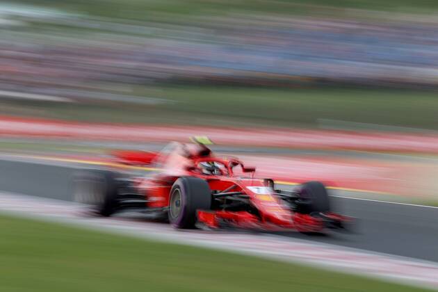Photo4 LaPresse 27 07 2018 Budapest, Hungary Grand Prix Formula One Hungary 2018 In the pic: Kimi Raikkonen (FIN) Scuderia Ferrari SF71H  Copyright: xPhoto4 LaPressex