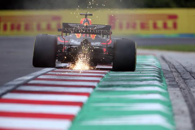 Photo4 LaPresse 27 07 2018 Budapest, Hungary Grand Prix Formula One Hungary 2018 In the pic: Daniel Ricciardo (AUS) Red Bull Racing RB14  Copyright: xPhoto4 LaPressex