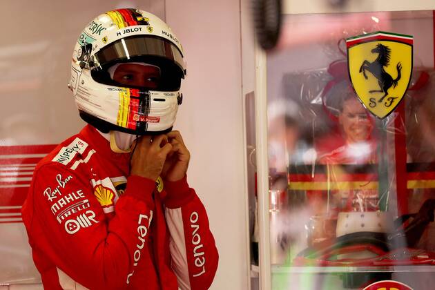 Photo4 LaPresse 27 07 2018 Budapest, Hungary Grand Prix Formula One Hungary 2018 In the pic: Sebastian Vettel (GER) Scuderia Ferrari SF71H  Copyright: xPhoto4 LaPressex