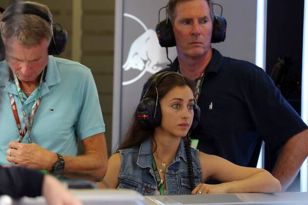 Photo4 LaPresse 27 07 2018 Budapest, Hungary Grand Prix Formula One Hungary 2018 In the pic: Dilara Sanlik, girlfriend of Max Verstappen (NED) Red Bull Racing RB14  Copyright: xPhoto4 LaPressex