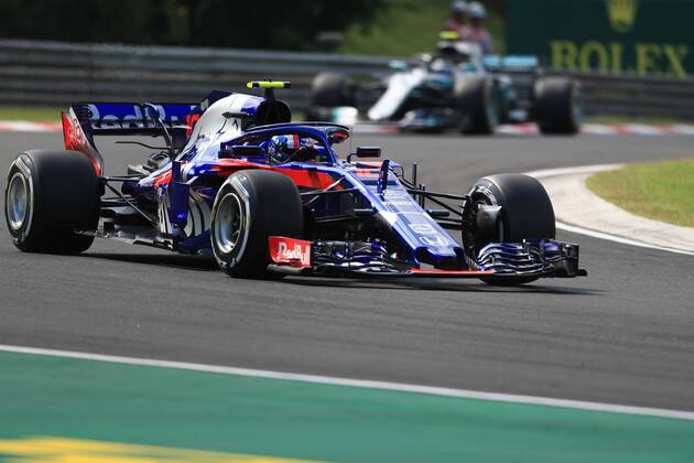 27th July 2018, Hungaroring, Mogyorod, Hungary; Hungarian Formula One Grand Prix, Friday free practice; Scuderia Toro Rosso, Pierre Gasly  ActionPlus12050833 Octane