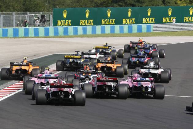 Motorsports: FIA Formula One World Championship WM Weltmeisterschaft 2018, Grand Prix of Hungary, Start Budapest Hungary
