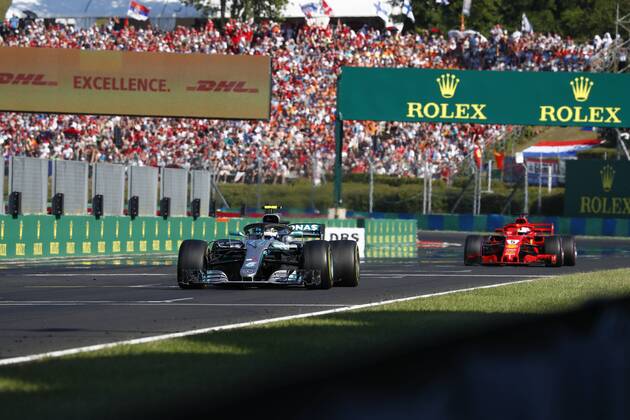 Motorsports: FIA Formula One World Championship WM Weltmeisterschaft 2018, Grand Prix of Hungary, 77 Valtteri Bottas (FIN, Mercedes AMG Petronas Motorsport), Budapest Hungary